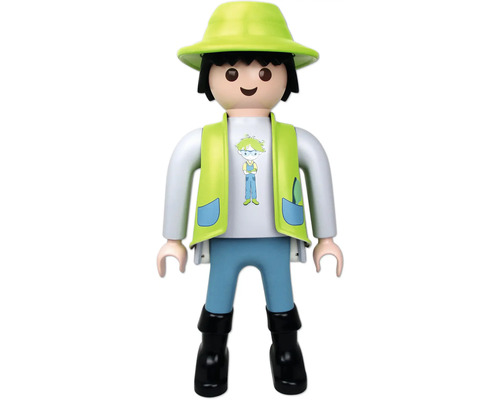 Figurka Playmobil s kloboukem a vestou