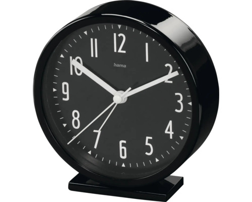 Analogové budík Hama s hodinovou, minutovou a sekundovou ručičkou