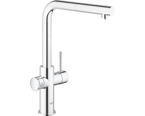 Kuchyňská baterie Grohe s vysokým výtokem