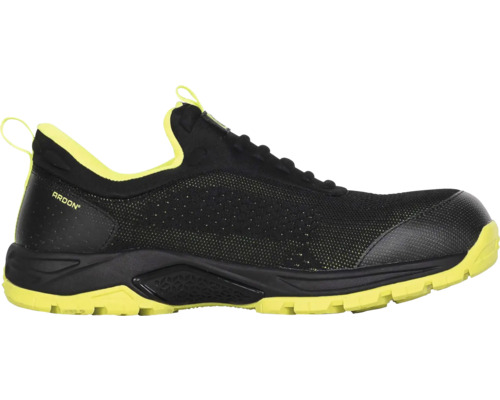 Černá bezpečnostní obuv Ardon s žlutými akcenty