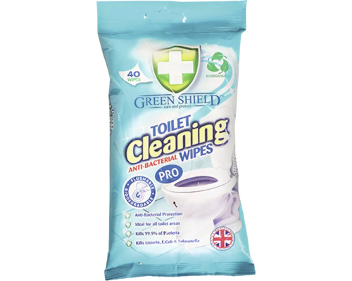 Balení čisticích ubrousků na toalety s antibakteriálním účinkem