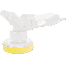 Leštička s žlutým lešticím kotoučem