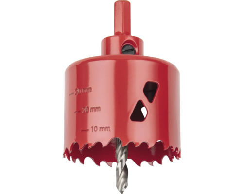 Děrovací pila s vodicím vrtákem