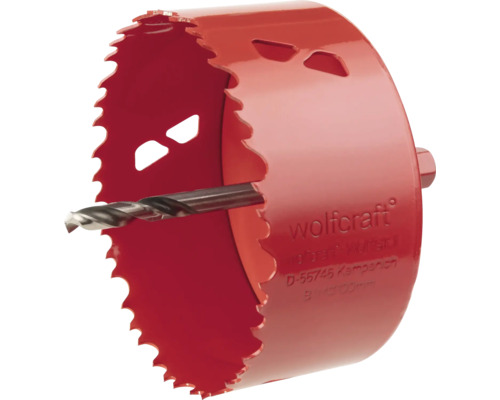 Děrovací pila s vodicím vrtákem