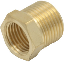 Mosazná tvarovka se závitem pro spojování trubek