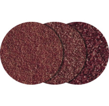 Tři brusné kotouče s různou zrnitostí