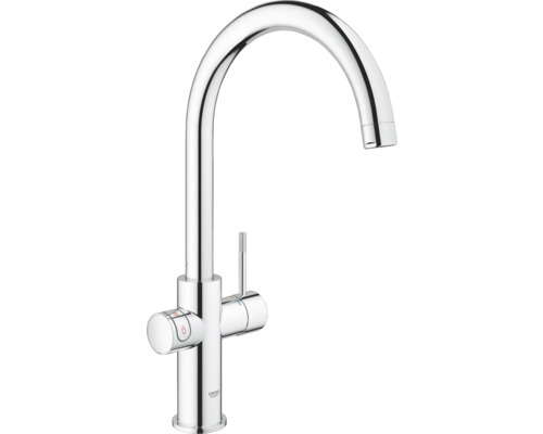 Kuchyňská baterie s vysokým výtokem