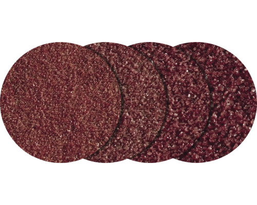 Brusný papír, kulatý, detailní pohled