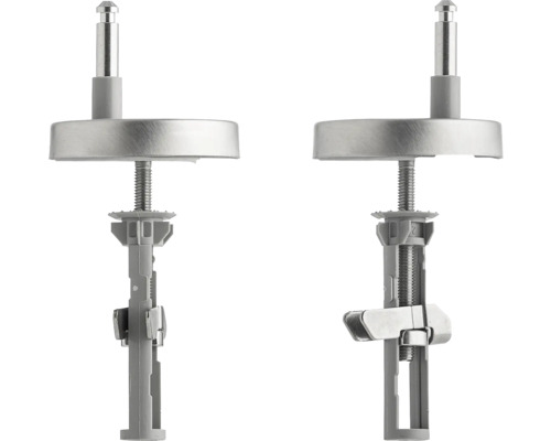 Dvě upevňovací sady pro WC sedátka