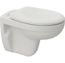 Závěsný klozet s víkem