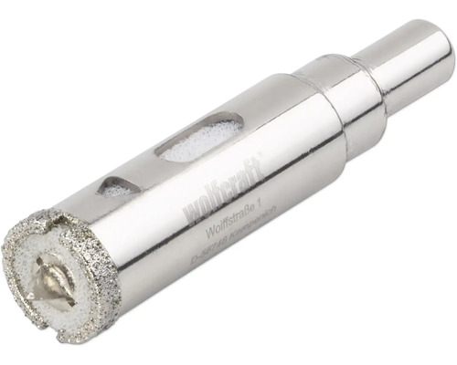 Wolfcraft vrták na dlaždice s diamantovým povlakem