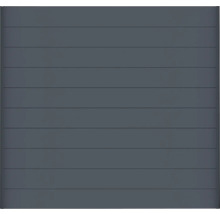 Garážová vrata s vodorovnou panelovou strukturou