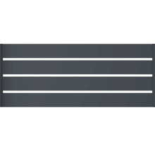 Kovová zahradní branka se třemi příčkami