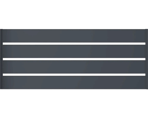 Kovová zahradní branka se třemi příčkami