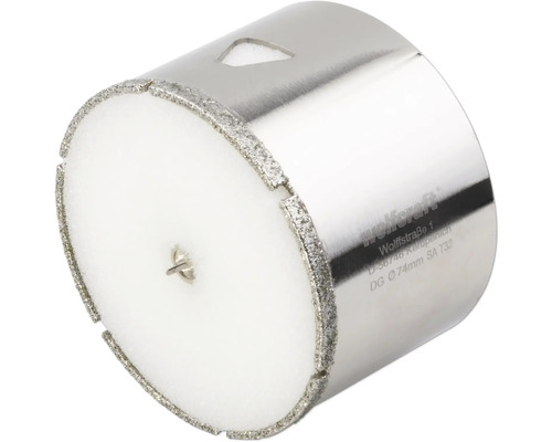 Diamantová děrovka Wolfcraft se středicím vrtákem