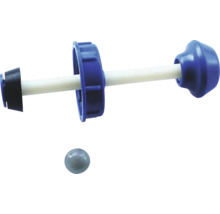 Čisticí nástroj s modrými a černými prvky