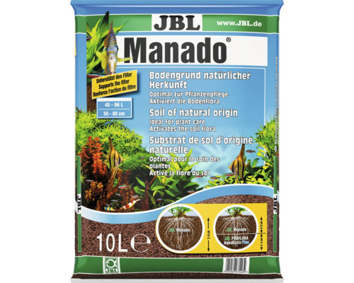 JBL Manado substrát do akvárií, 10 litrové balení