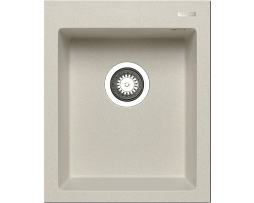 Granitový dřez s odtokovou armaturou