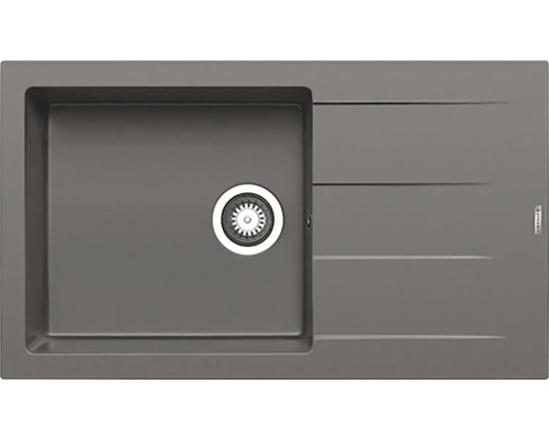 Dřez Pyramis ATHLOS 500 tmavě šedá 070071111 Dřez s odkapávací plochou