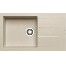 Žulový dřez s odkapávací plochou