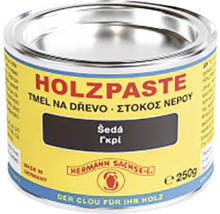 Hermann Sachse tmel na dřevo, 250 gramů, šedý, pro opravu dřevěných povrchů.