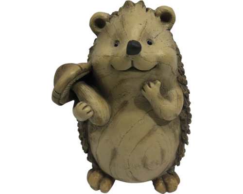 Zahradní figurka ježka s houbou