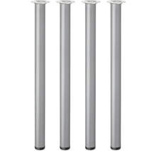 Čtyři stříbrné nohy stolu