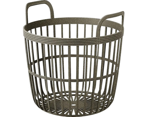 Kulatá nádoba na prádlo s držadly