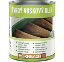Plechovka s tvrdým voskovým olejem na dřevo od společnosti Hornbach