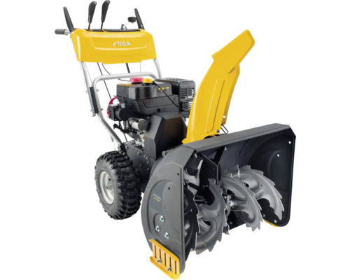 Žlutá sněhová fréza Stiga