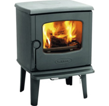 Krbová kamna s hořícím dřevem