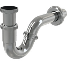 Kovový sifon pro umyvadlo