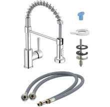 Kuchyňská baterie se sprchovou hadicí a montážním příslušenstvím