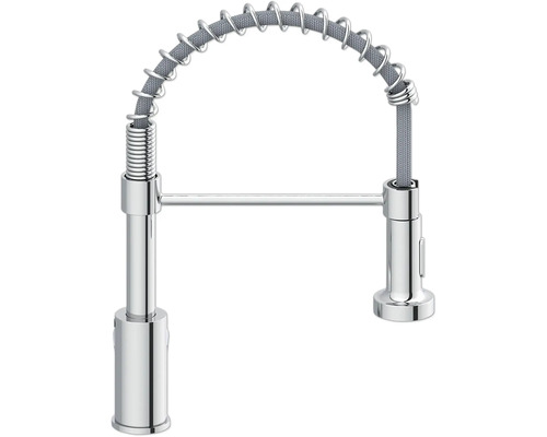 Kuchyňská baterie se spirálovou pružinou