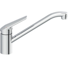 Páková směšovací baterie pro dřez z kovu