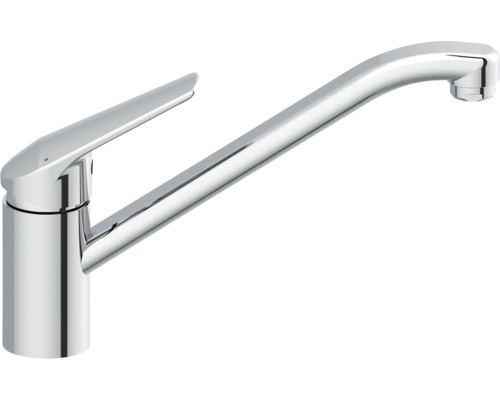 Páková směšovací baterie pro dřez z kovu