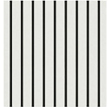 Nástěnný panel s černými vertikálními lamelami