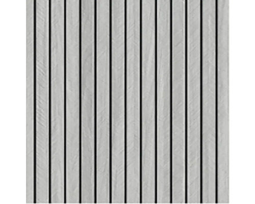 Akustický panel s vertikálními dřevěnými lamelami pro obklad stěn.