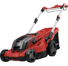 Červená akumulátorová sekačka na trávu Einhell