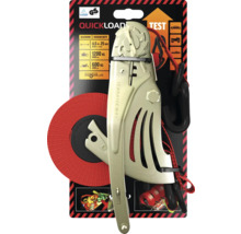 Ráčnový upínací popruh Quickload s háky, délka 4,5 metru, tažná síla 1200 kilogramů