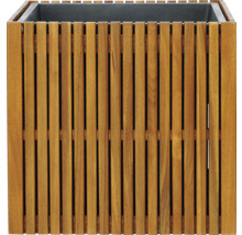 Květináč z dřevěných lamel