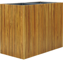 Dřevěný květináč s vložkou