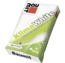 Baumit Klima White Přírodní bílá vápenná strojní omítka v 40 kilogramovém pytli