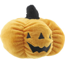 Plyšová dýně s obličejem s motivem Halloween
