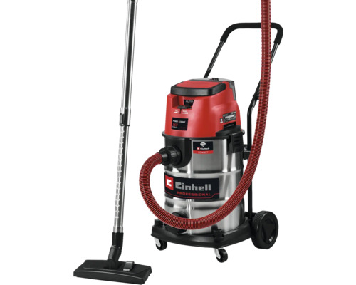 Akumulátorový vysavač na mokré a suché vysávání Einhell se sací trubkou a hadicí