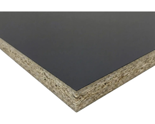 Dekorativní dřevotřísková deska, detail hrany