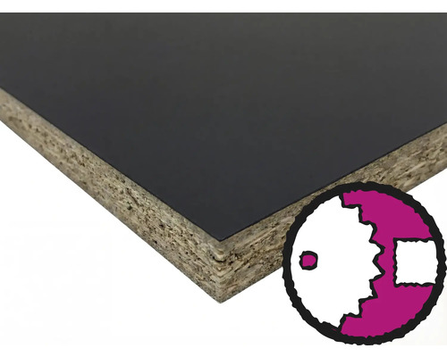 Dřevotřísková deska s povrchovou úpravou