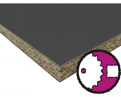 Dřevotřísková deska s povrchovou úpravou