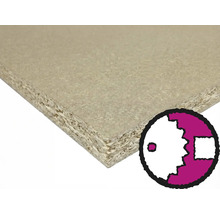 Dřevotřísková deska v detailu