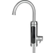 Nerezová kuchyňská baterie s průtokovým ohřívačem vody